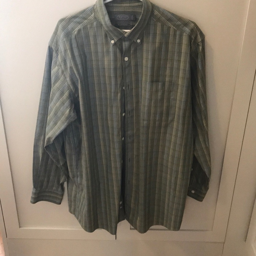 Talbots Mens Dress Shirt Size L
